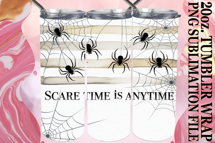 Bright Mornings 20oz tumbler wrap, Halloween