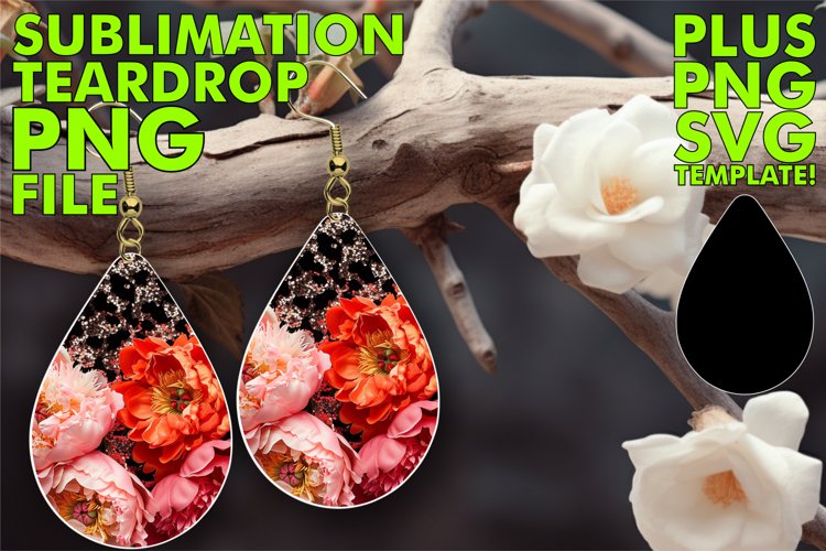 Sparkling Leopard Print Elegance: Teardrop Sub Designs