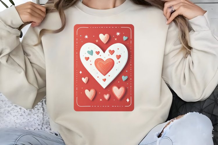 Cute Watercolor Valentines Day Clipart PNG