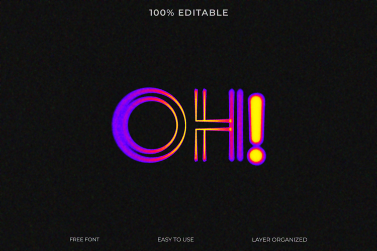 Neon Text Effect Image 4