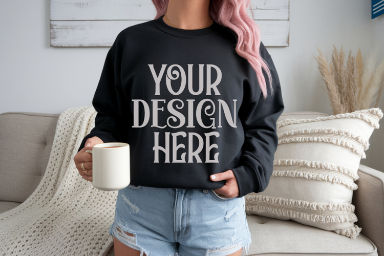 Sweatsuit Mockup Image 21