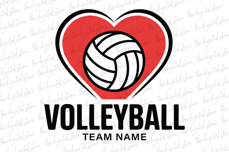 Volleyball Silhouette Image 23