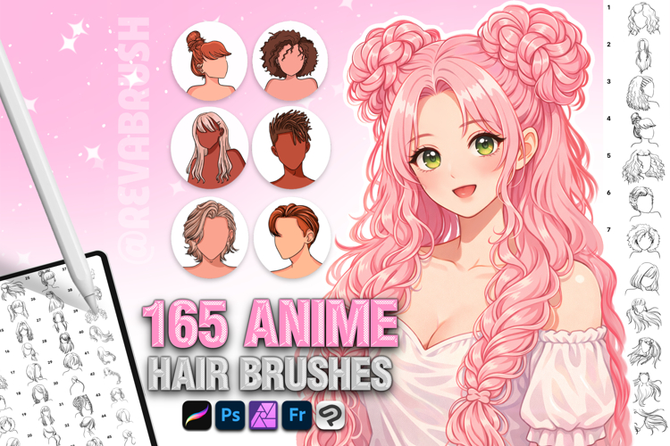 Photoshop Hair Brush Image 5