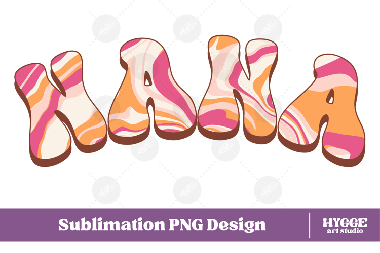 nana Png Retro Retro Mothers Day Mom Sublimation