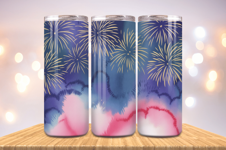 20 Oz Sublimation Tumbler Wrap Image 13