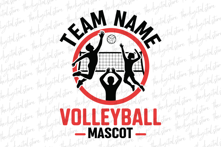 Team Name Volleyball SVG | SVG Cut files | Cricut