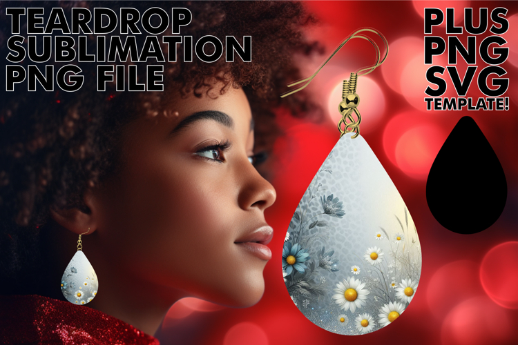 Luminous Teardrop EARRINGS Design, Leopard Prints