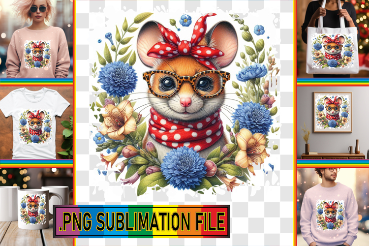 Elegant PNG Designs for TSHIRTS, Cute Animals