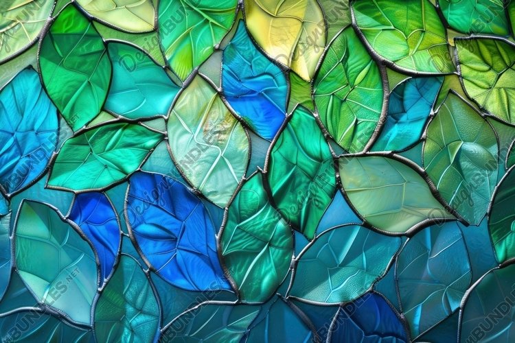 Stained Glass Texture Image 5