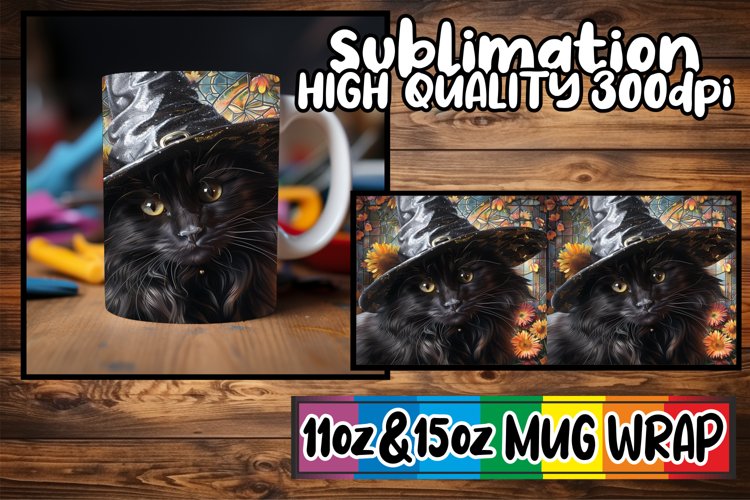 Autumn Abundance: 3D Halloween Mug Sublimation Wraps