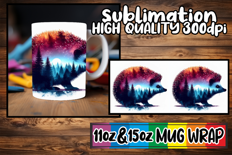 Heartwarming days sublimation print wrap, Animals Art