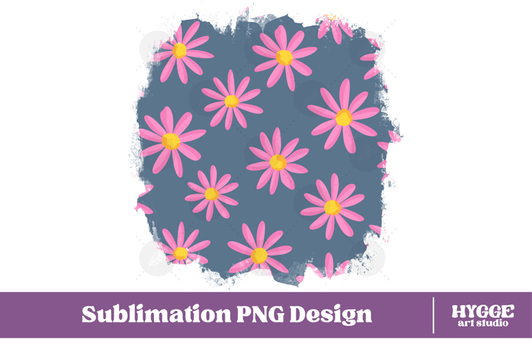 Floral Background Png Image 6
