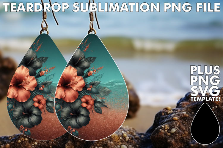 Elegant Teardrop Earrings GIFT MAGIC, Leopard Prints