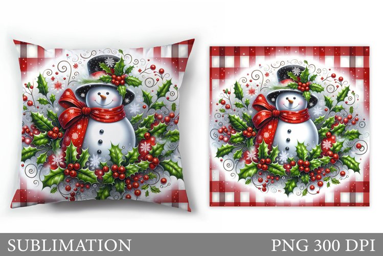 Cute Snowman Clipart Image 11