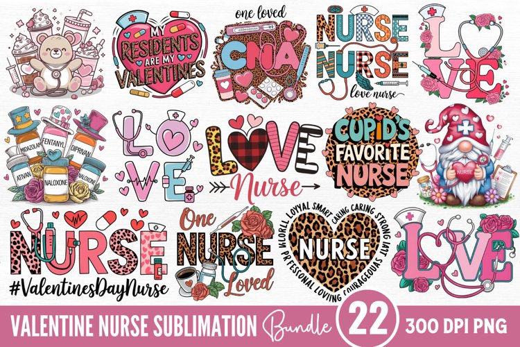 Nurse Sublimation Designs Image 20