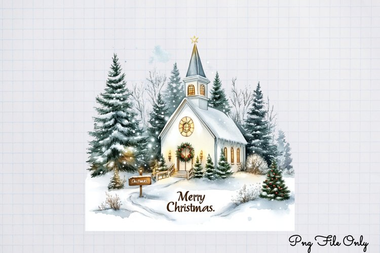 Rustic Christmas Clipart Image 20
