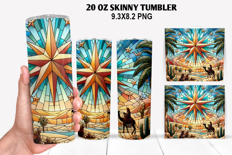 Jesus Skinny Tumbler 20oz Wrap Design, Christmas Tumbler