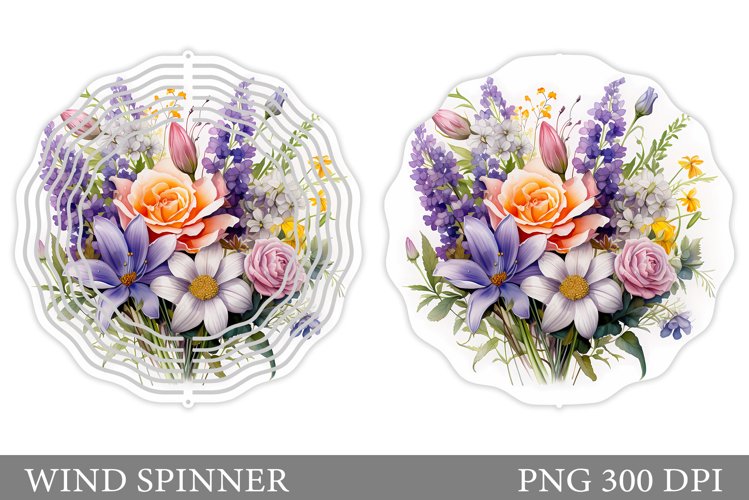 Watercolor Flowers Image 7