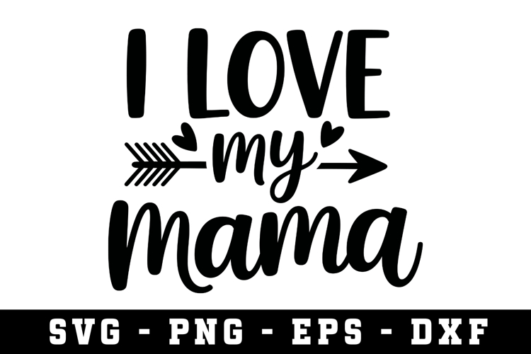 Mom I Love You So Much Svg |Mother Day SVG Cut file