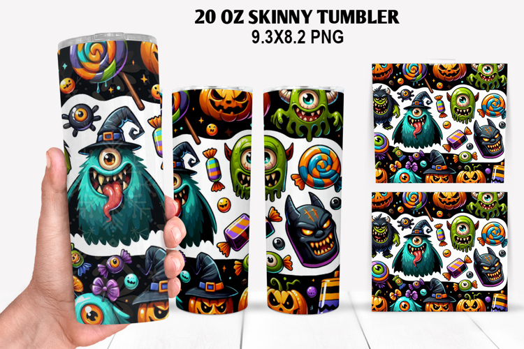 Halloween Tumbler Wrap Image 7