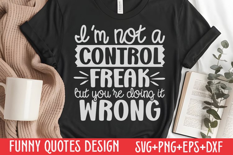 Im not a control freak but youre doing it wrong SVG