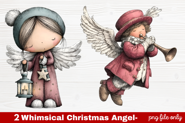 Christmas Angel Clipart Image 5