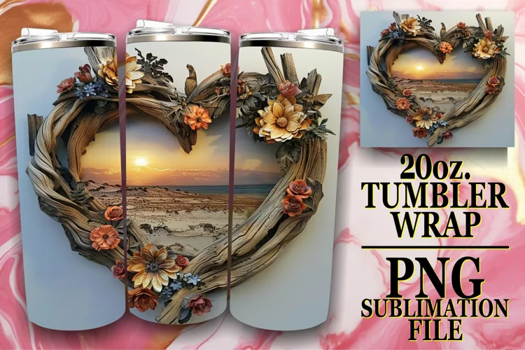 Timber Trails: Landscape Tumbler Sublimation