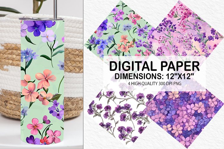 Floral Seamless Pattern Image 18