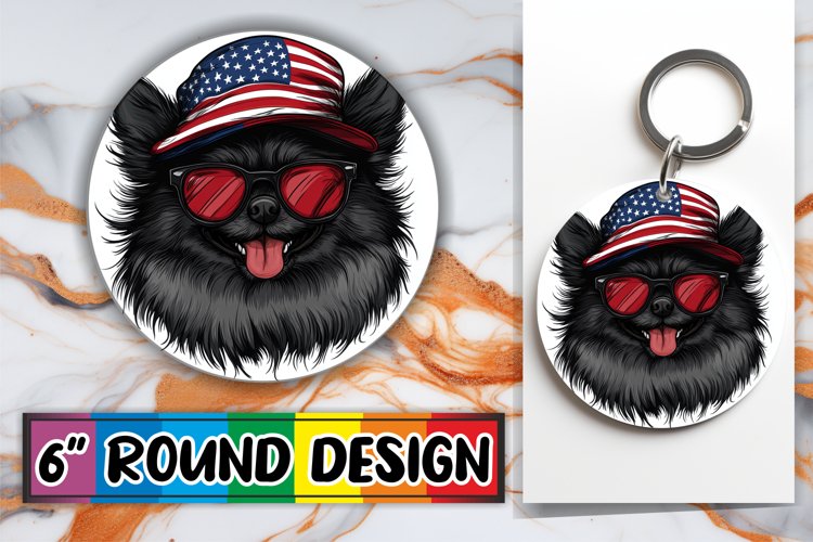 American Flag Clipart Image 11