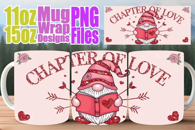 Wholesome escapes 11oz 15oz sublimation wrap, Valentines