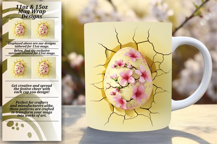 Whimsical Springtime Mug Sublimation