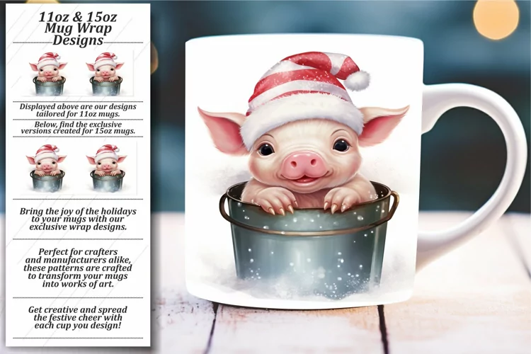 Merry Mug Makeover: Watercolor Christmas Charm