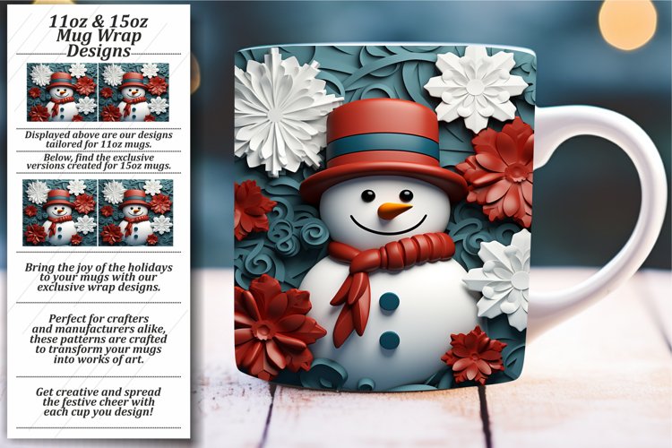 Snowman Sublimation Image 11
