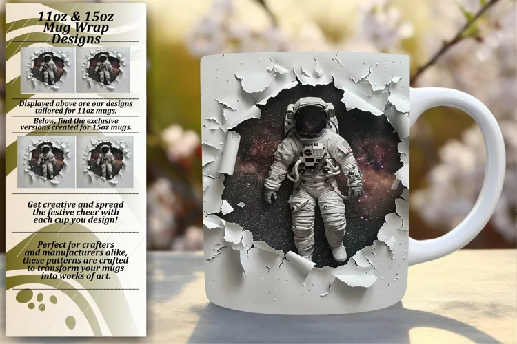 Interstellar Dream Mug Wrap,11oz/15oz