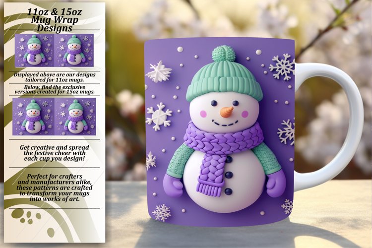 Snowman Clipart Image 24