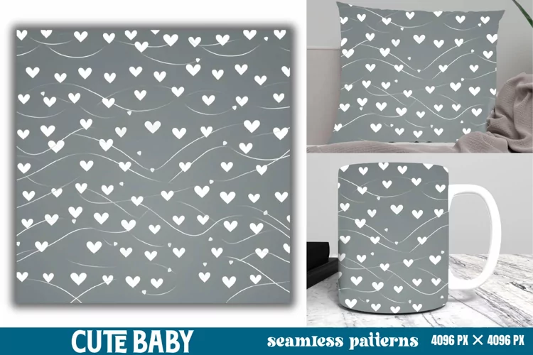 Cute Baby Pastel Digital Papers
