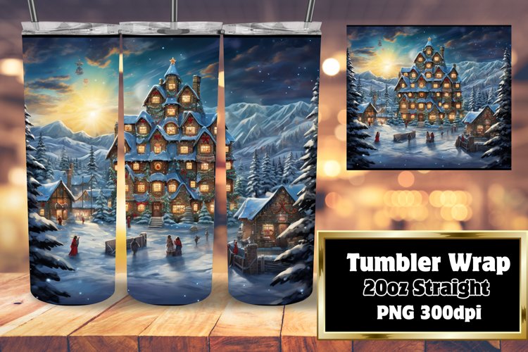 Christmas Tumbler Wrap Image 4