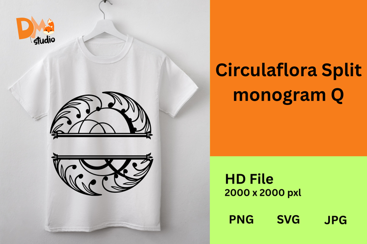 Circulaflora Split Monogram