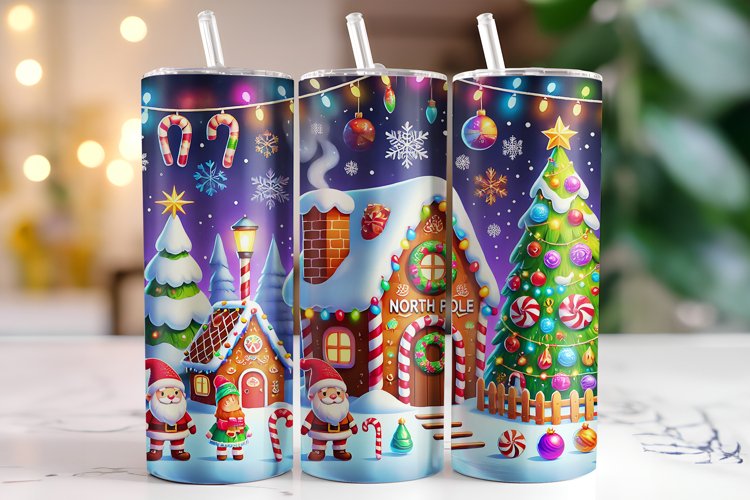 Christmas Tumbler Wrap Image 4