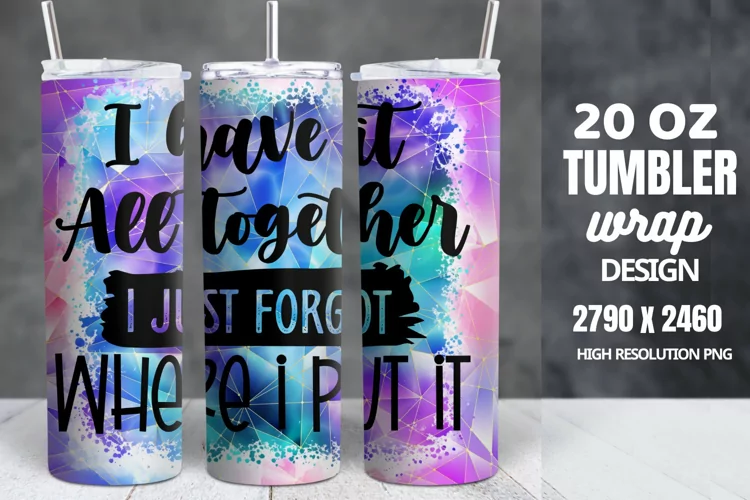 Funny Quotes 20oz Skinny Tumbler Sublimation, Sarcastic