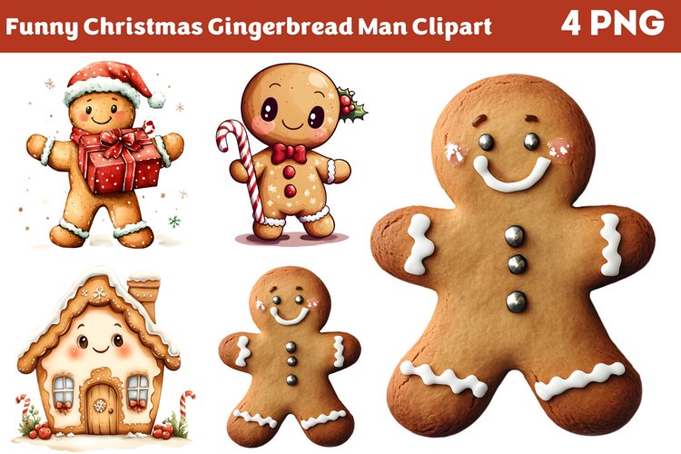 Gingerbread Clipart Image 2