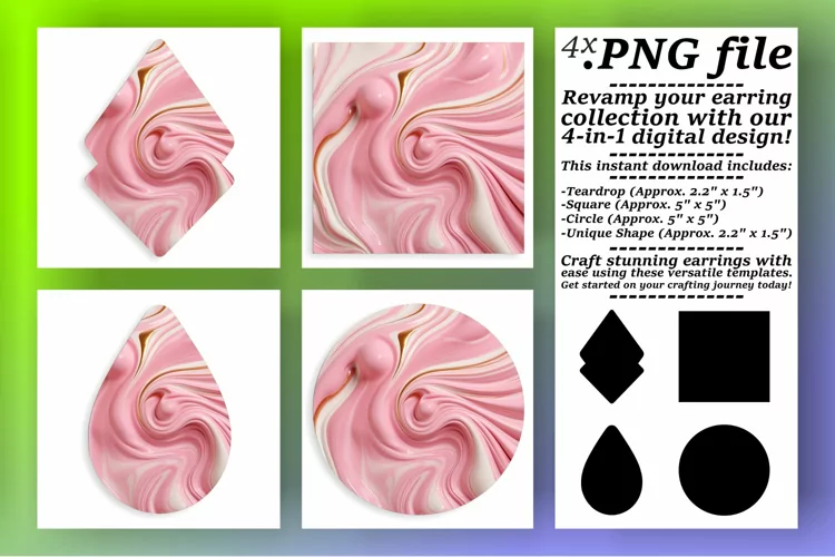 Square Marble Patterns: Sublimation Marvels