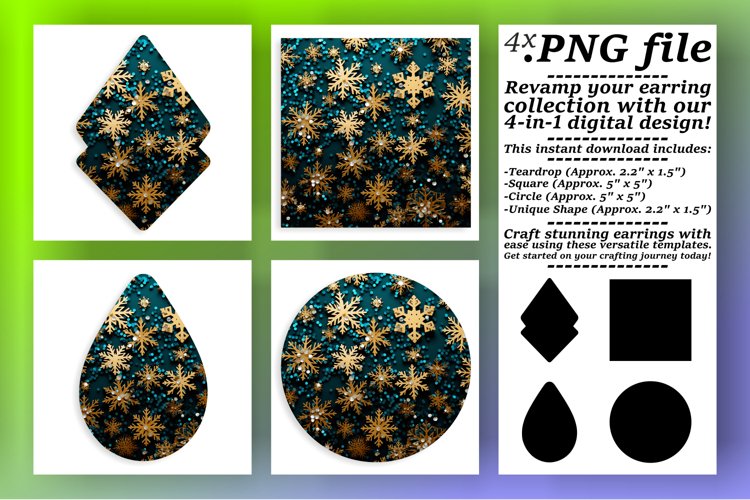 Enchanted Snowflakes Symphony: Sublimation Sensations example image 1