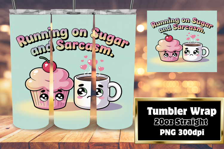 EXQUISITE 20oz Tumbler Design , Kawaii Food