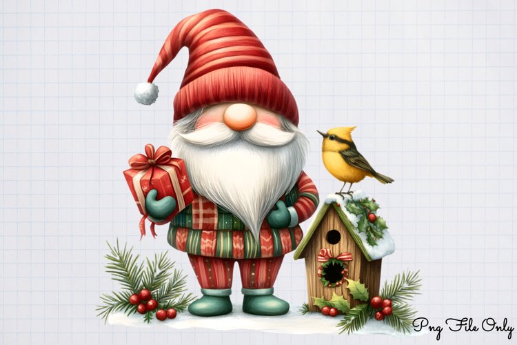 Christmas Gnome Clipart Image 4