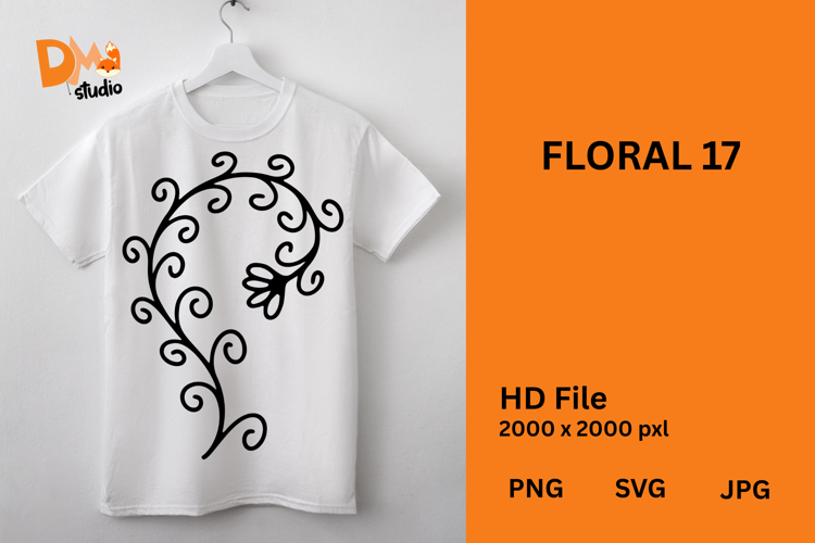 Floral Vector Image 6