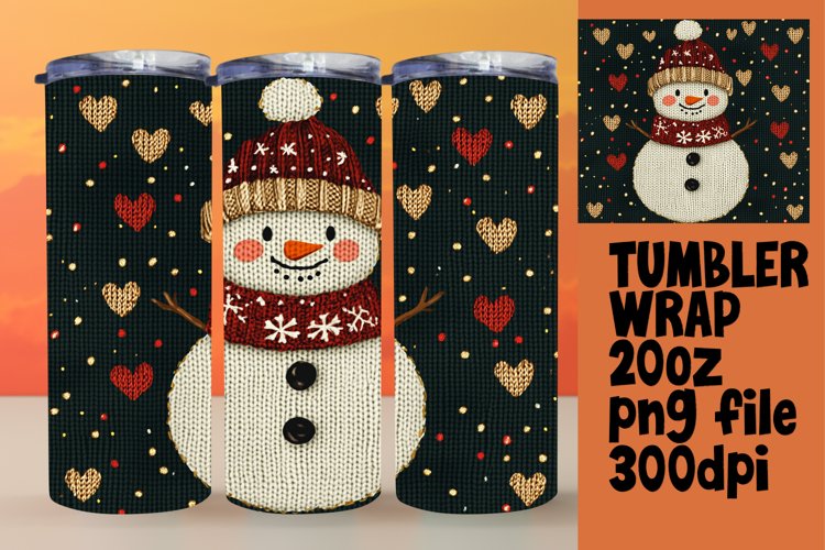 Christmas Tumbler Wrap Image 7
