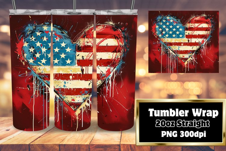 American Flag Clipart Image 8