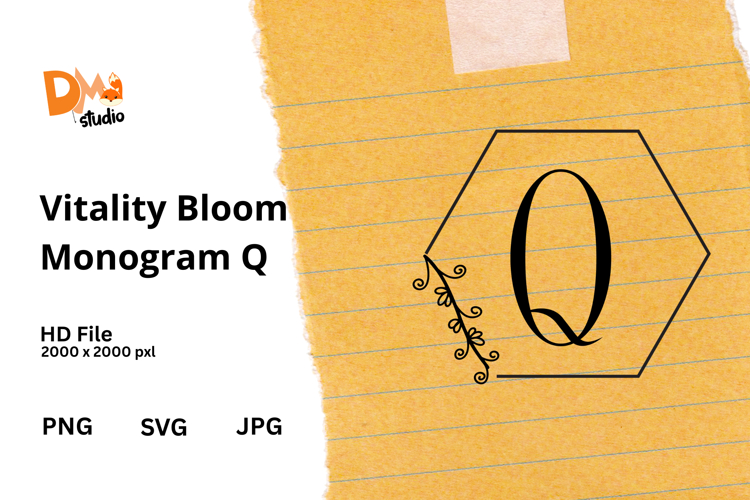 Vitality Bloom Monogram