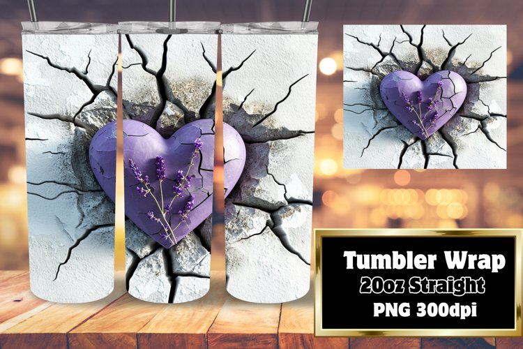 3D Valentines Tumbler Treasures